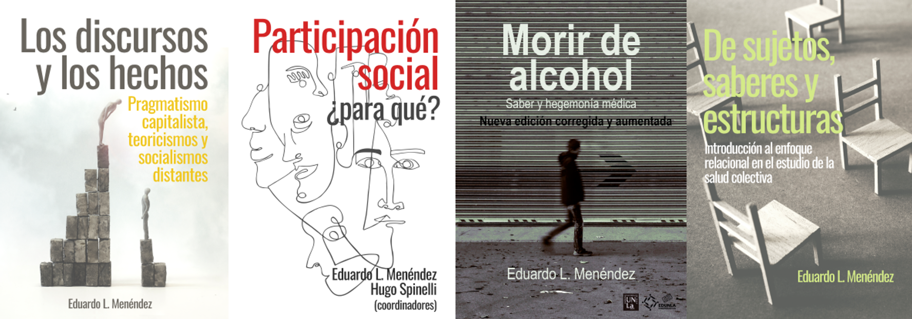 Libros de Eduardo Menéndez en Cuadernos del ISCo