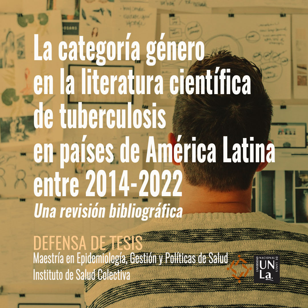 Defensa de Tesis de la Maestría en Epidemiología, Gestión y Políticas de Salud