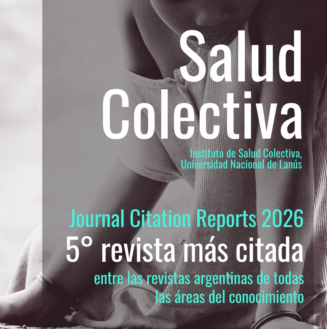 Revista Salud Colectiva en el Journal Citation Reports