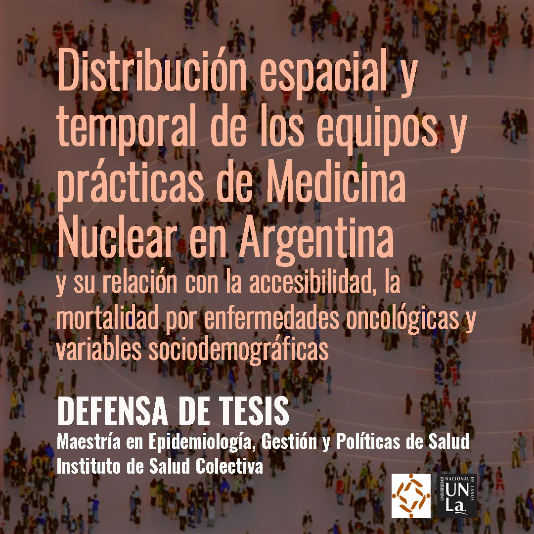 Calificación de Proyecto de Tesis de la Maestría en Epidemiología, Gestión y Políticas de Salud