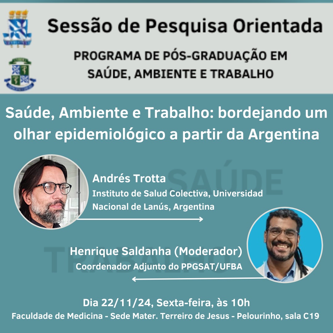 Conferencia de Andrés Trotta en la UFBA