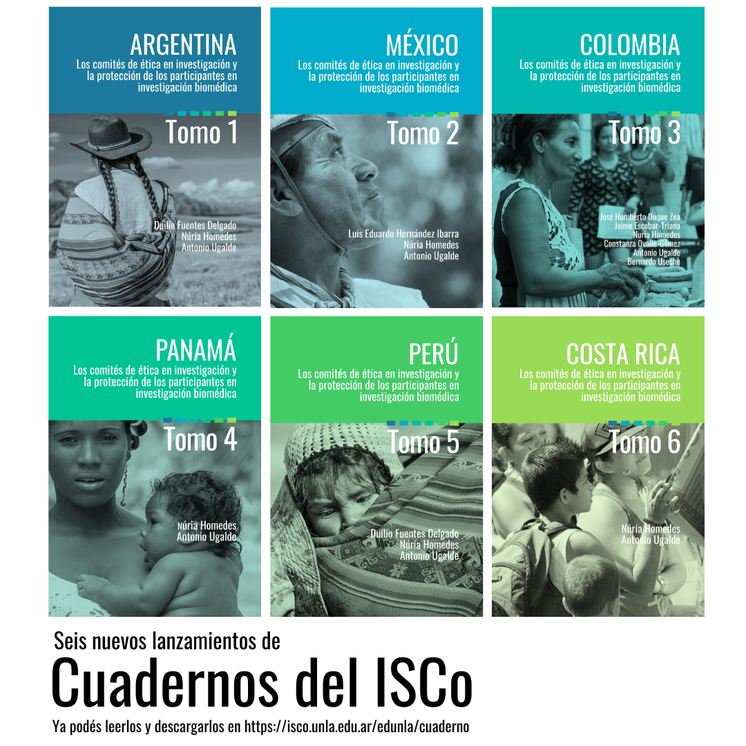 Nuevos lanzamientos de Cuadernos del ISCo