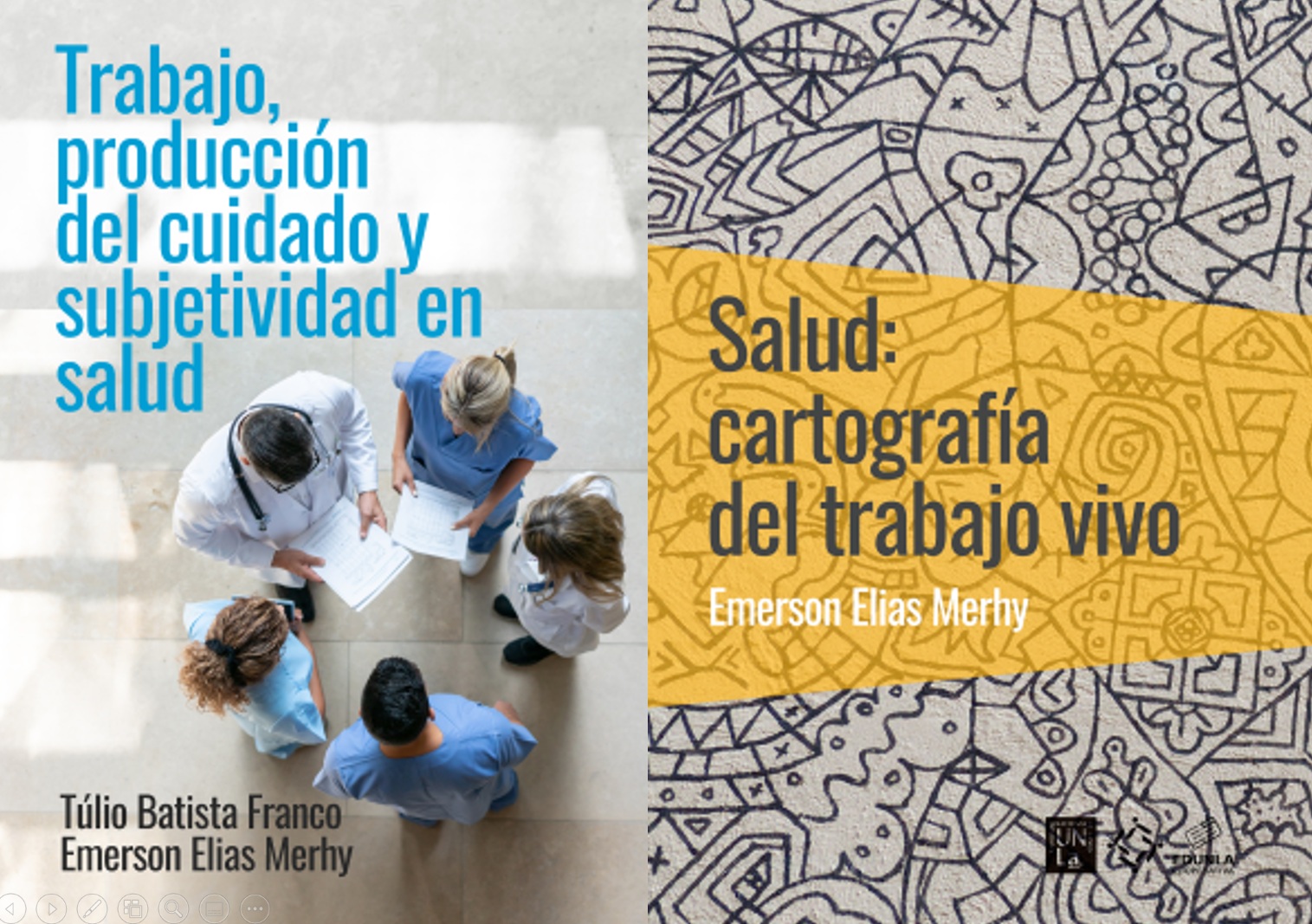 Libros de Emerson Merhy en Cuadernos del ISCo
