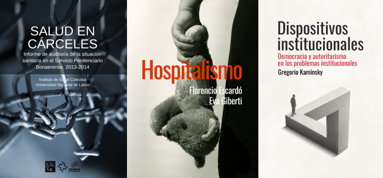 Libros de Instituciones, Salud y Cárceles en Cuadernos del ISCo