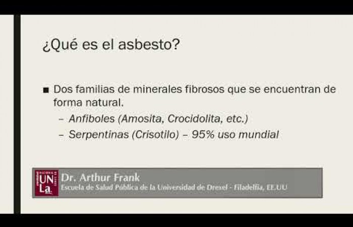 Bloque I: Impacto del asbesto en la salud colectiva en las Américas.