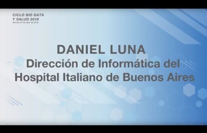2º Encuentro: Daniel Luna (Panel)