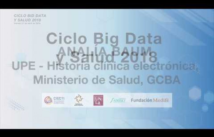 2º Encuentro: Analia Baum (Panel)