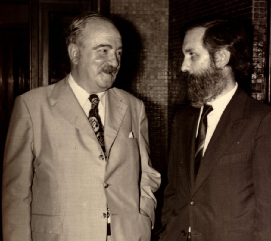 Rodolfo Puiggrós y Mario Testa